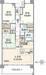 間取図画像 3LDK