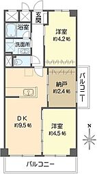間取図画像 2SDK