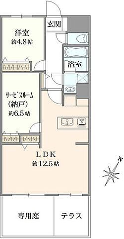 間取り ライオンズマンション船橋飯山満台二番館 1階/-