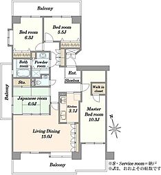 間取図画像 4LDK