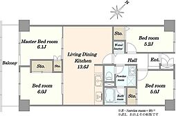 間取図画像 4LDK