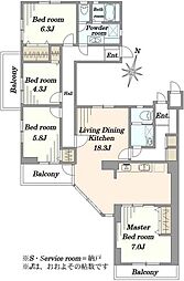 間取図画像 4LDK