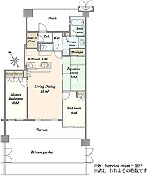 間取図画像 3LDK