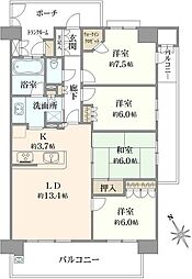 間取図画像 4LDK