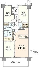 間取図画像 3LDK