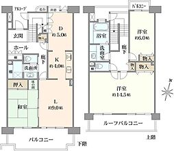 間取図画像 3LDK