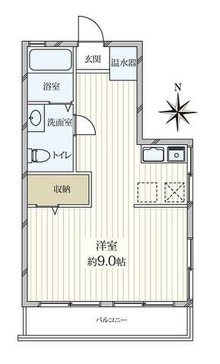 1K 間取り