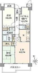 間取図画像 2SLDK
