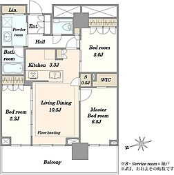 間取図画像 3LDK