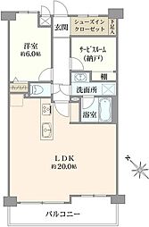 間取図画像 1SLDK