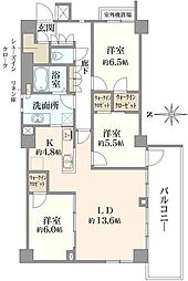 間取図画像 3LDK