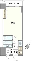 ライオンズマンション保土ケ谷第6 ワンルームの間取図画像