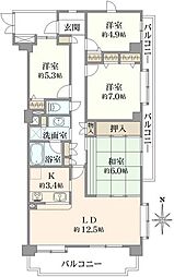 間取図画像 4LDK