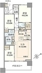 プラウドシティ日吉レジデンス2 3LDKの間取図画像