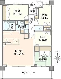 間取図画像 4LDK