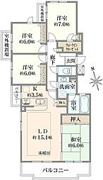 間取図画像 4LDK