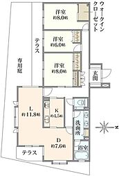 間取図画像 3LDK