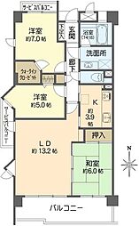 間取図画像 3LDK