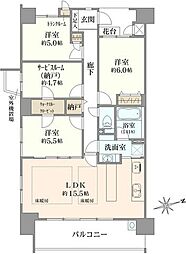 間取図画像 3LDK