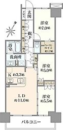間取図画像 3LDK