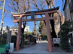 赤城神社 450m