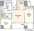 パークタワー池袋イーストプレイス31階13,480万円