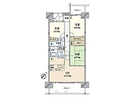 間取図画像 3LDK