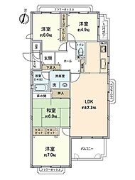 間取図画像 4LDK