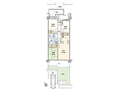 フレアサイトときわ台 3LDKの間取図画像