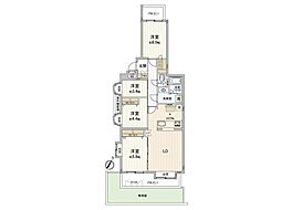 青葉台パーク・ホームズ 4LDKの間取図画像
