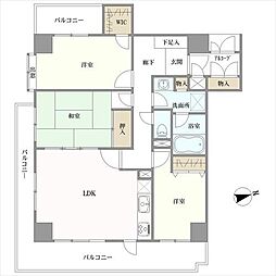 間取図画像 3LDK