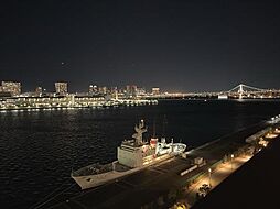 南東側バルコニーからの眺望（夜）