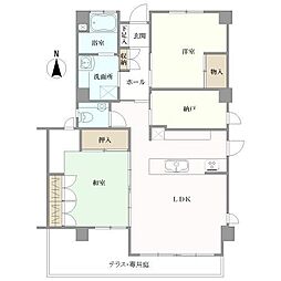 風れいる 2LDKの間取図画像