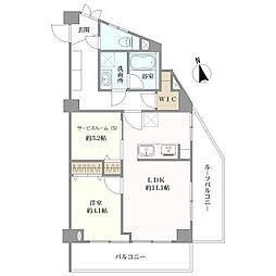 間取図画像 1SLDK