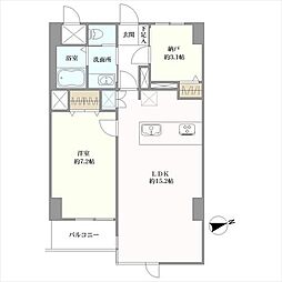 間取図画像 1SLDK
