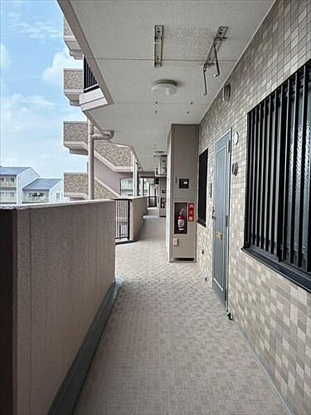 外部廊下部分