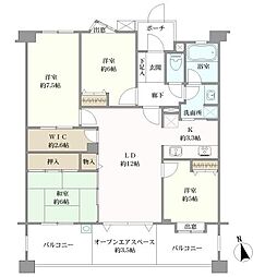 グランシティ横濱本郷台 4LDKの間取図画像