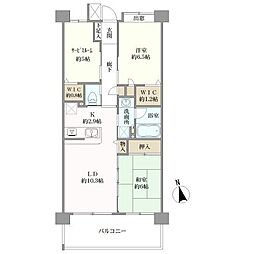 間取図画像 2SLDK