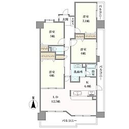 間取図画像 4LDK