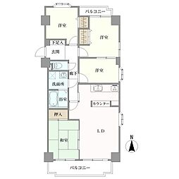 間取図画像 4LDK