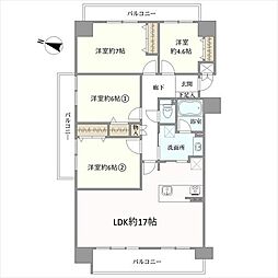間取図画像 4LDK