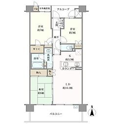 間取図画像 3LDK