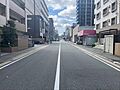 北東側前面道路...