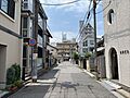 北東側前面道路...