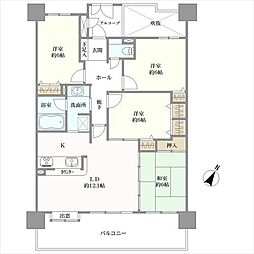 ガーデンヒルズ三河安城VIP 4LDKの間取図画像