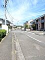 現地前道路