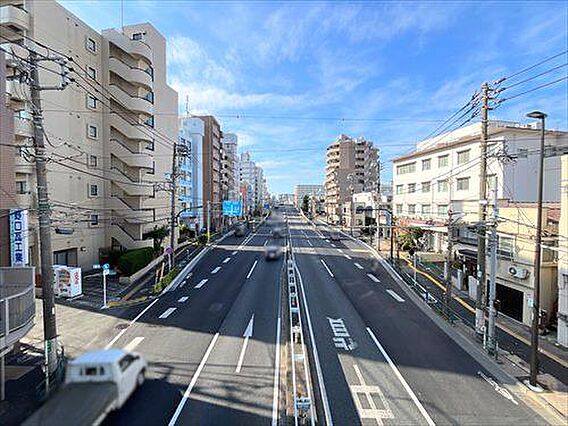 前面道路
