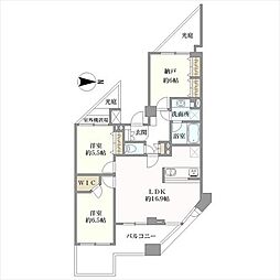 間取図画像 2SLDK