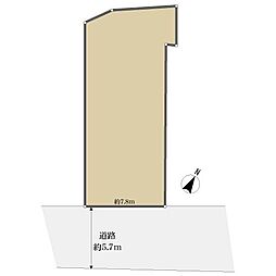 東京都新宿区南町の土地画像
