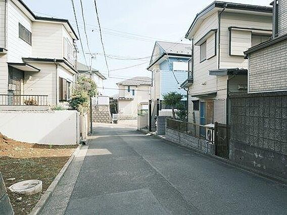 北東側 前面道...